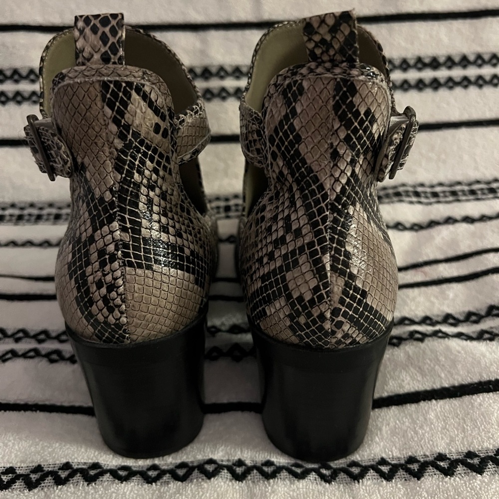 Snake Print Eden Bootie - image 4